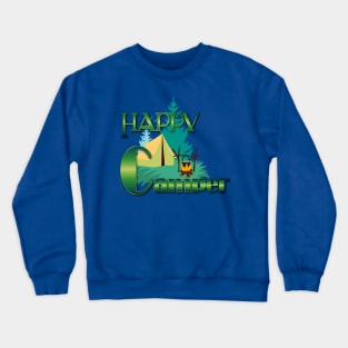 HAPPY CAMPER Crewneck Sweatshirt